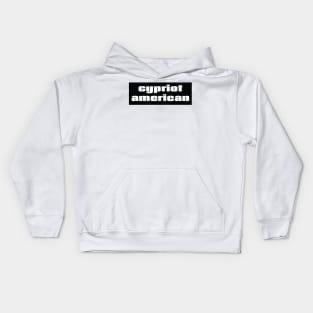 Cypriot American Kids Hoodie